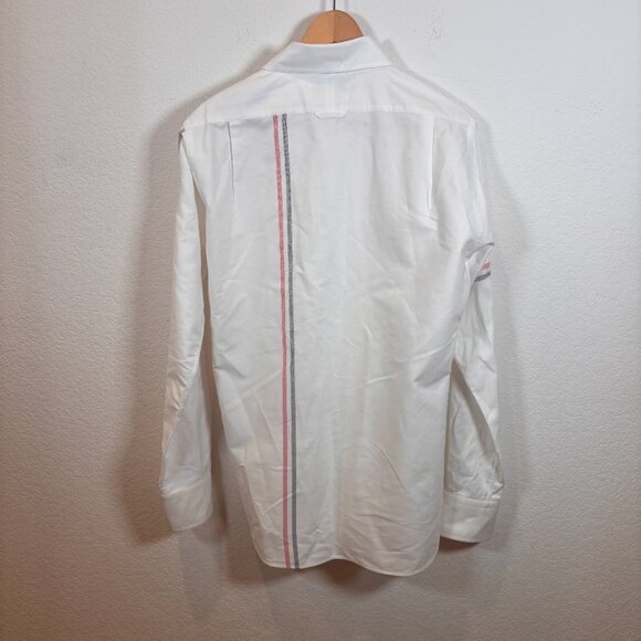 Thom Browne Mens GG Framing Oxford Shirt 3 MSRP $725 - Picture 4 of 4